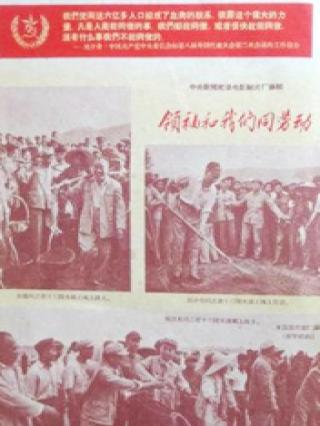 领袖和我们同劳动